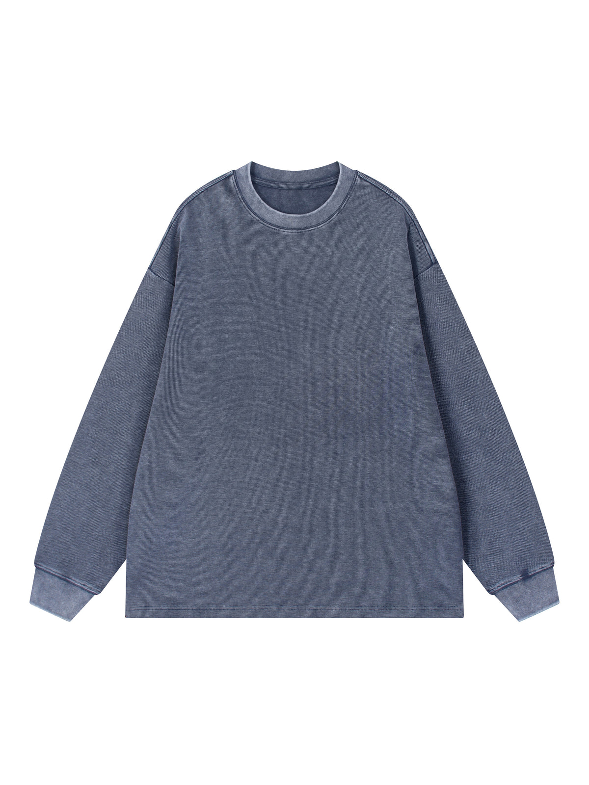 Mineral Wash Waffle Oversized T-Shirt gallery image 1