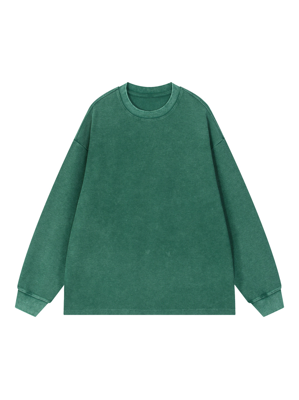 Mineral Wash Waffle Oversized T-Shirt gallery image 13