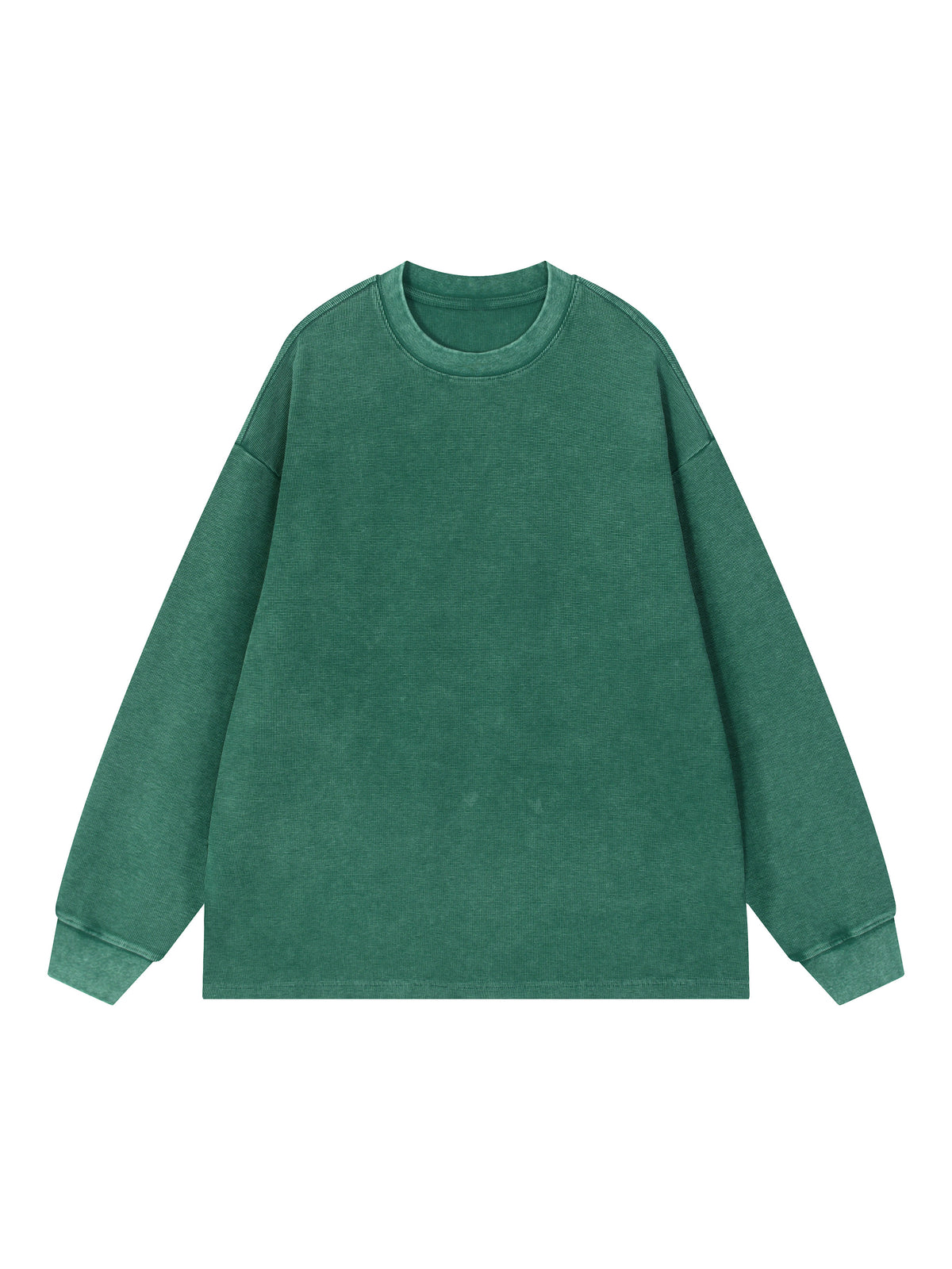 Mineral Wash Waffle Oversized T-Shirt gallery image 13