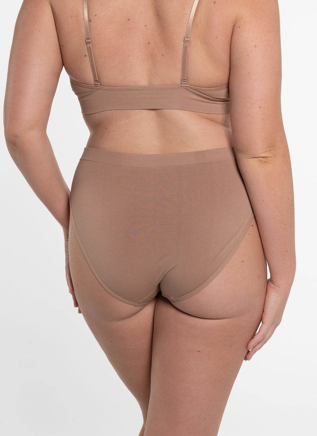 Callie Modal Bikini Brief Underwear - Chestnut