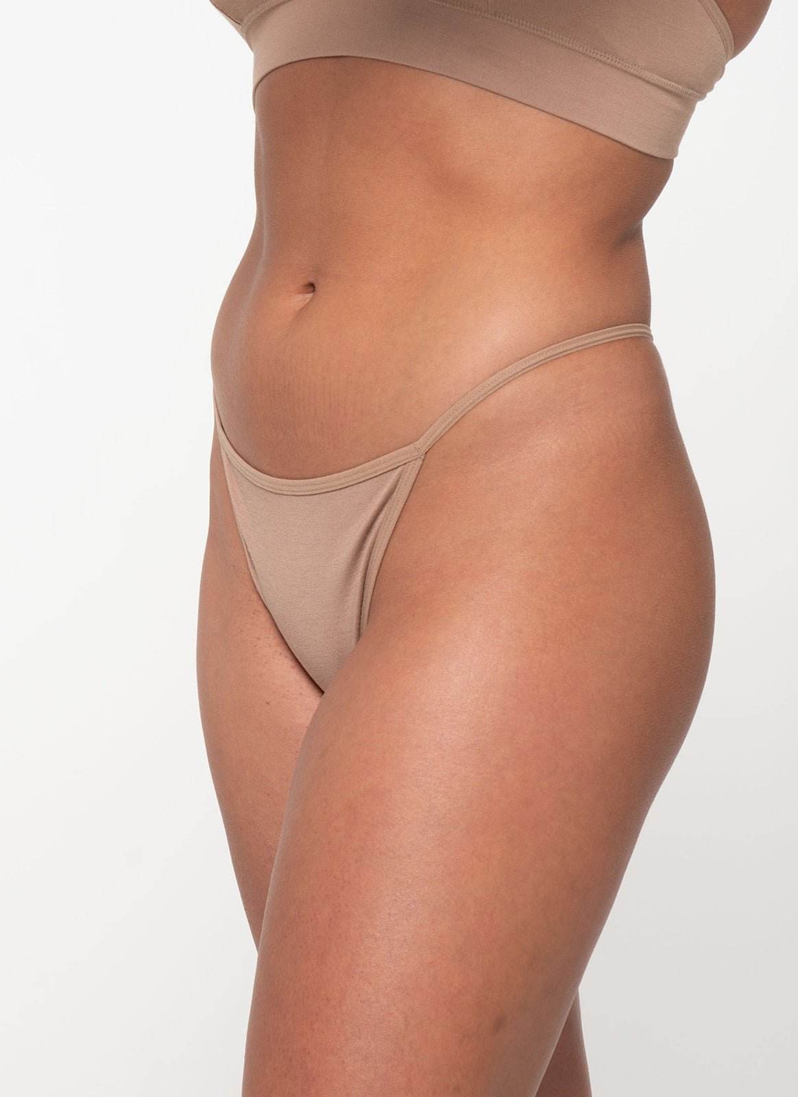 It's a G-String Modal Underwear - Chestnut