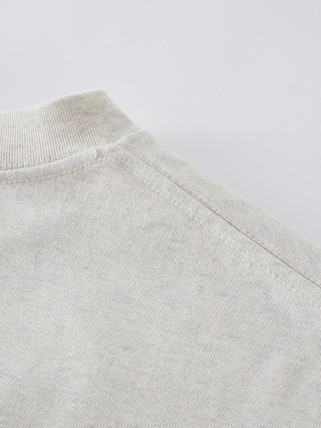 Off Script Heavyweight Drop Shoulder T-Shirt shoulder seam detail