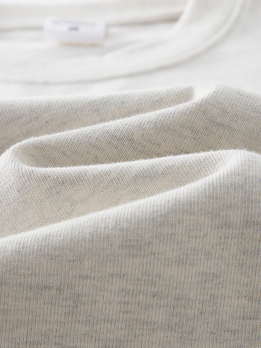 Off Script Heavyweight Drop Shoulder T-Shirt fabric texture detail