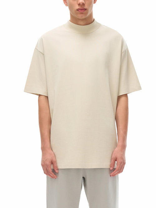 Off Script Essential Cotton T-Shirt on male model front view