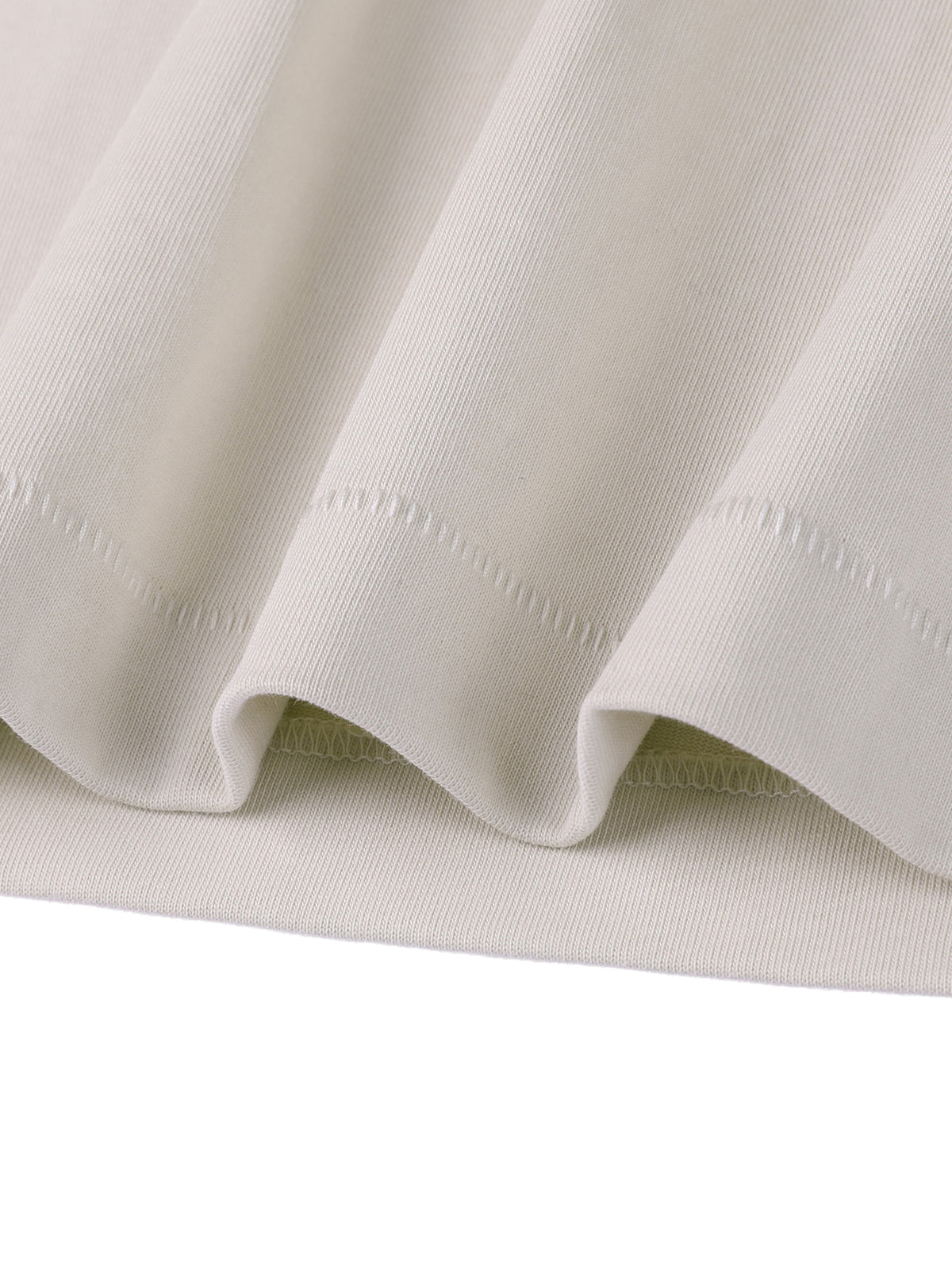 Off Script Essential Cotton T-Shirt fabric edge detail