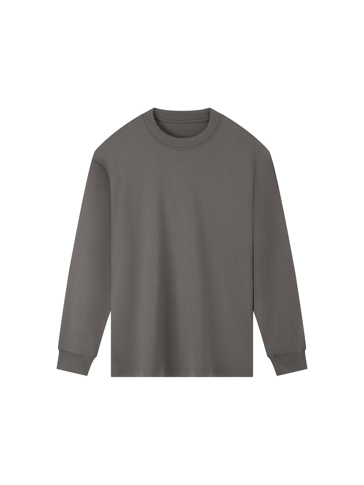 Off Script Essential Crewneck Long-Sleeve T-Shirt front product view