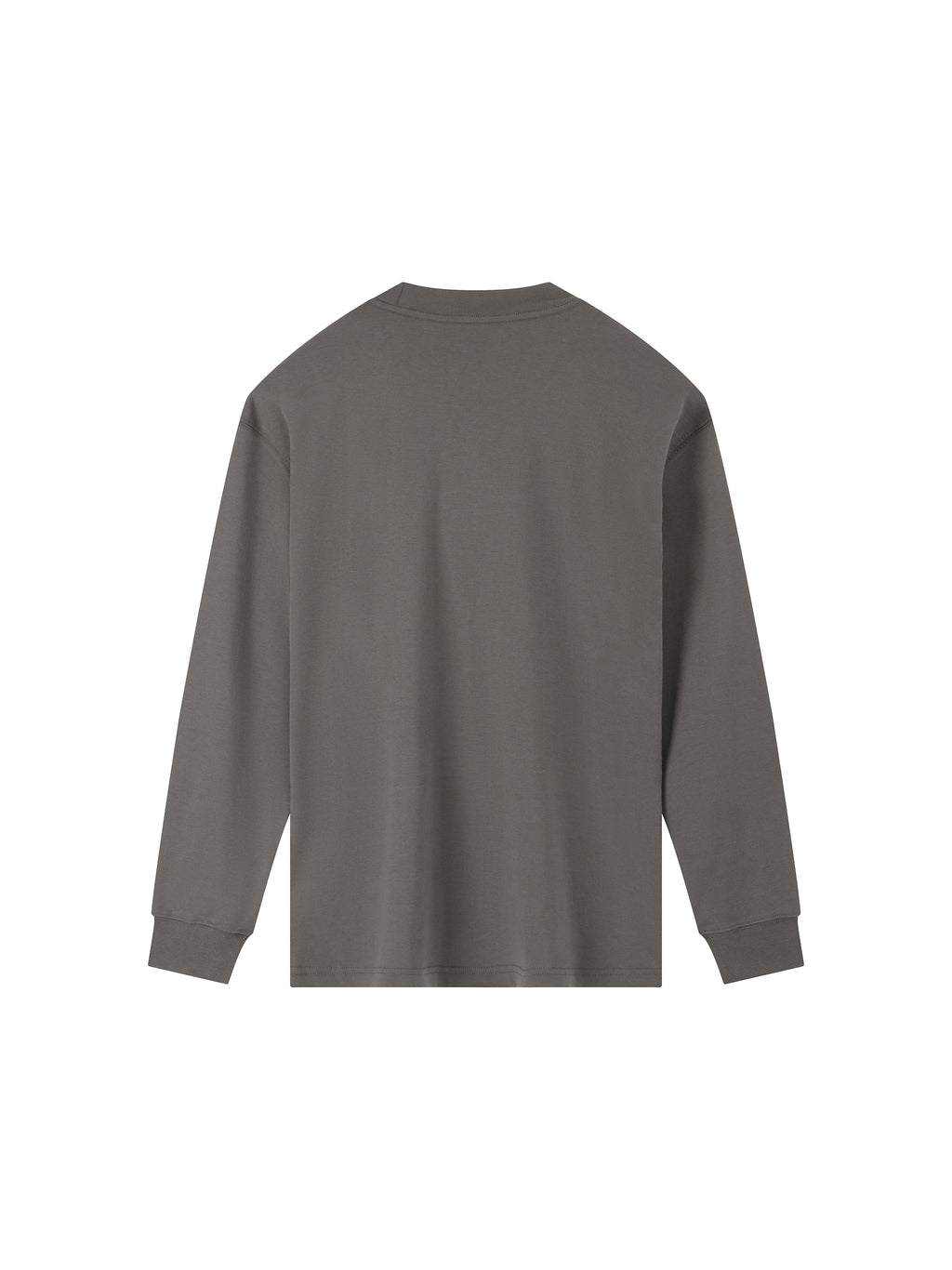 Off Script Essential Crewneck Long-Sleeve T-Shirt back product view