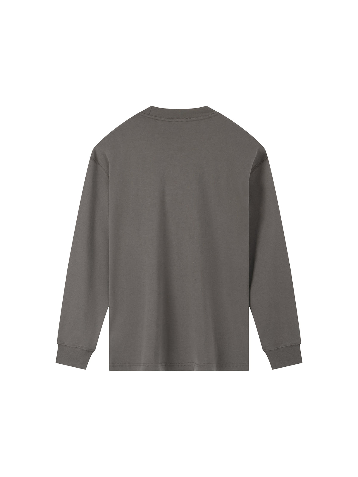 Off Script Essential Crewneck Long-Sleeve T-Shirt back product view