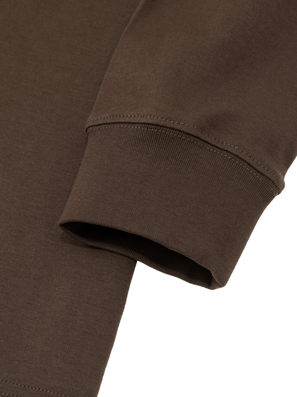 Off Script Essential Crewneck Long-Sleeve T-Shirt cuff detail