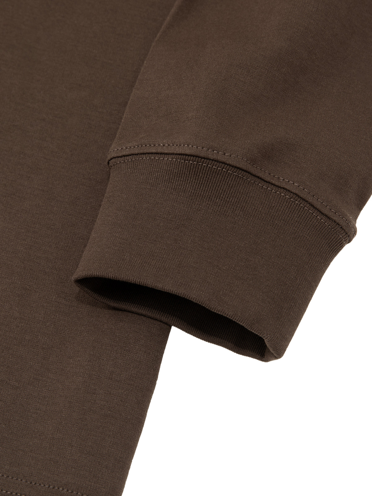 Off Script Essential Crewneck Long-Sleeve T-Shirt cuff detail