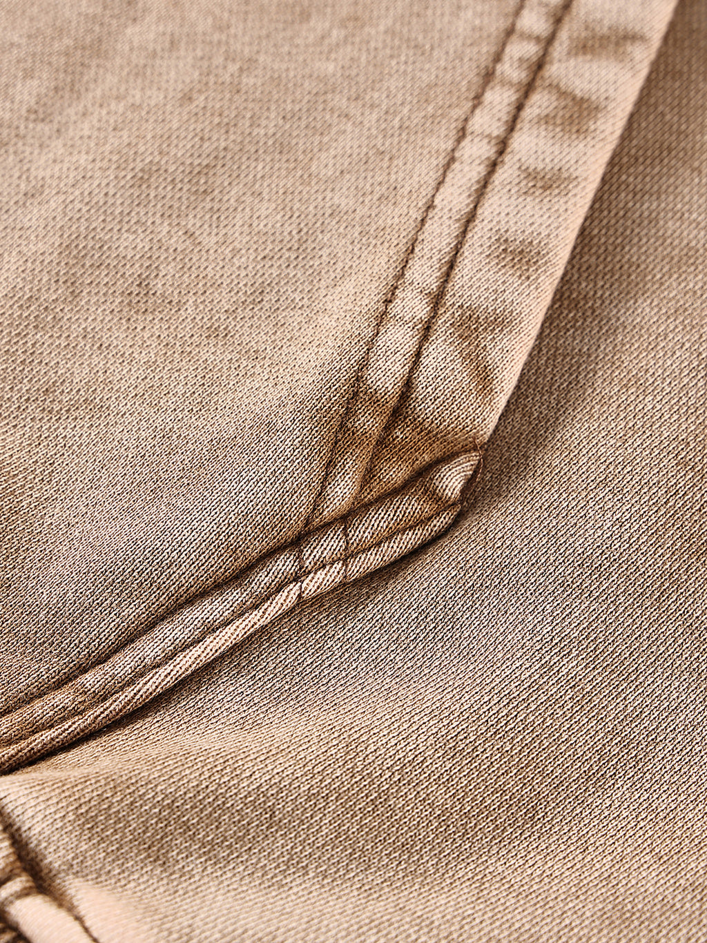 Off Script snow-washed oversized cotton hoodie, garment detail 3
