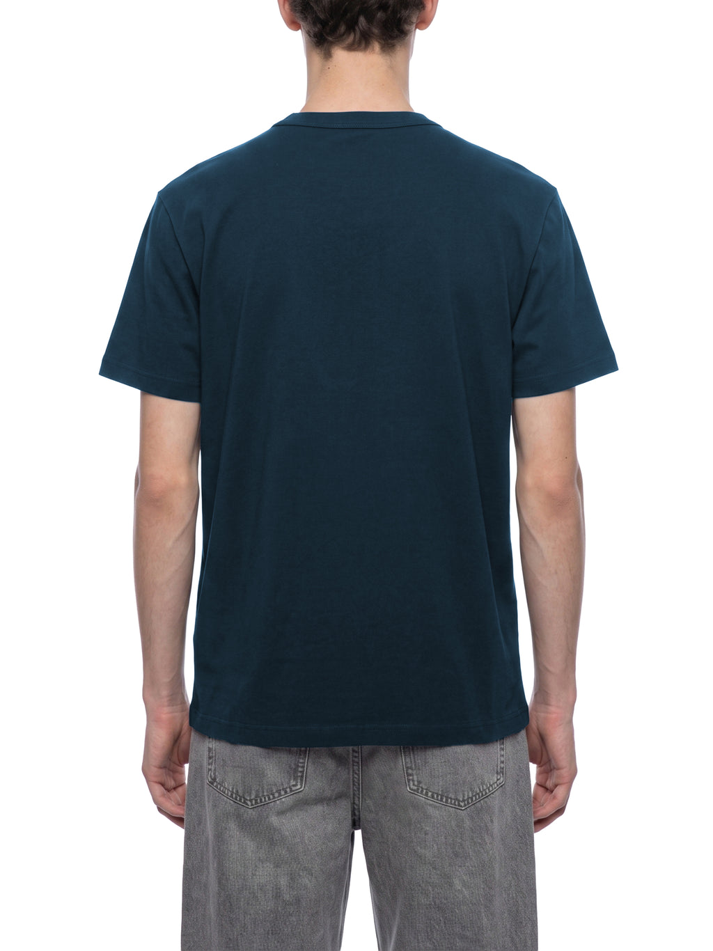 Off Script Unisex Heavyweight Cotton T-Shirt on male model back view