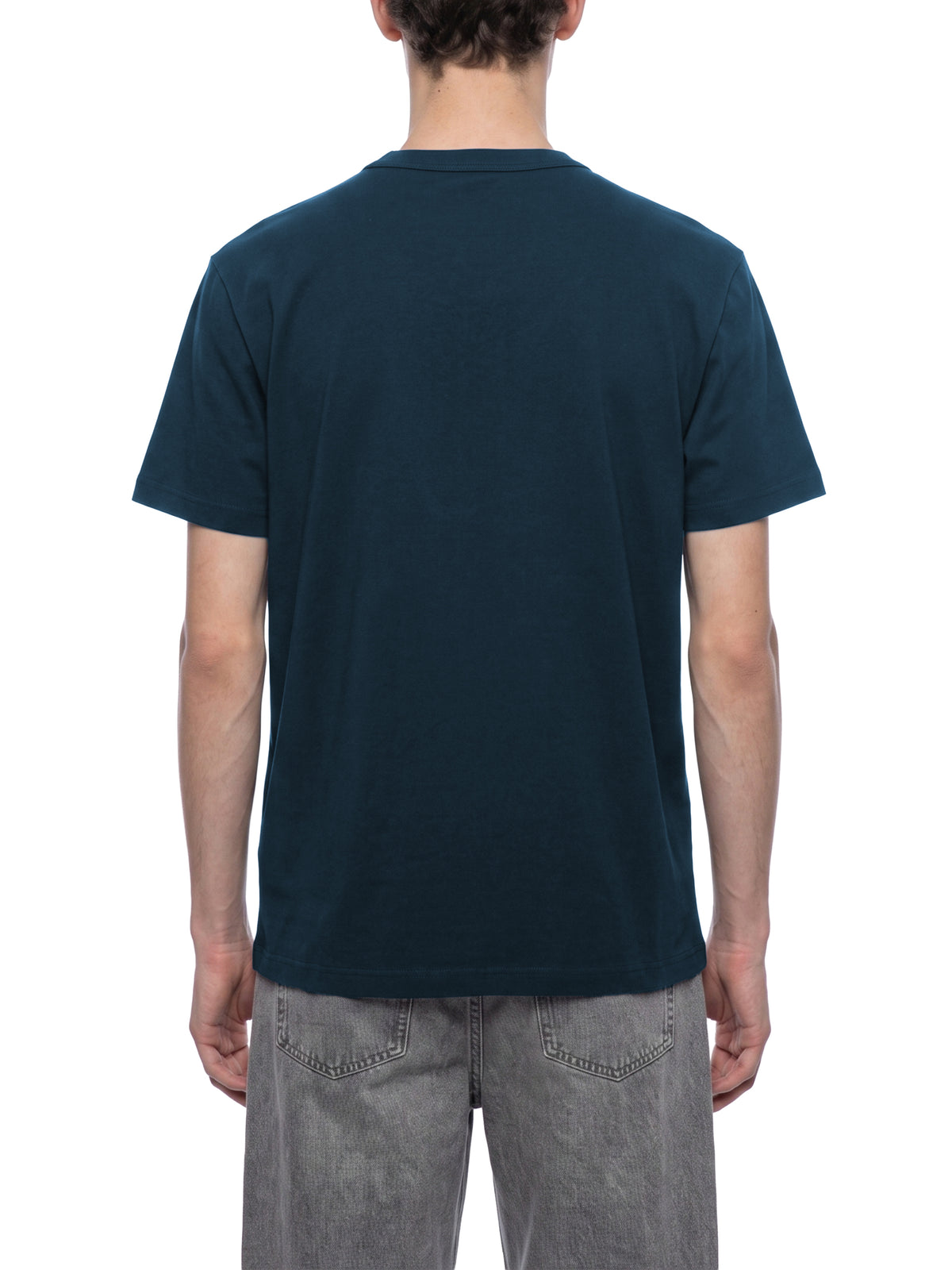 Off Script Unisex Heavyweight Cotton T-Shirt on male model back view