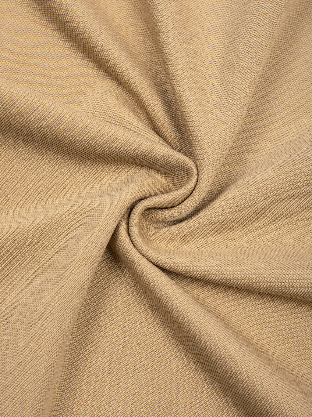 Off Script Unisex Color Block Quarter-Zip Polo Shirt fabric close-up