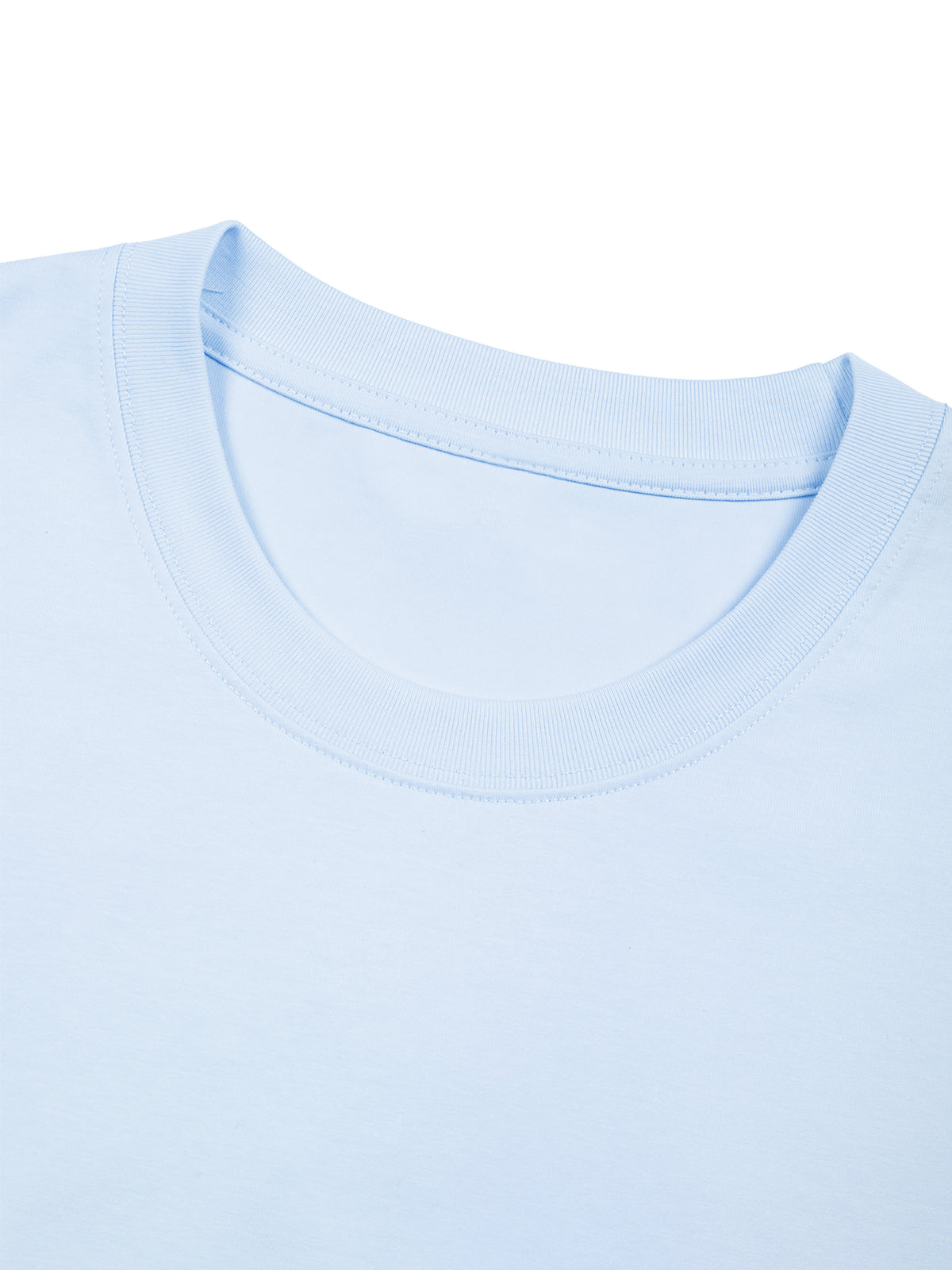 Off Script Unisex Heavyweight Sorona T-Shirt collar detail
