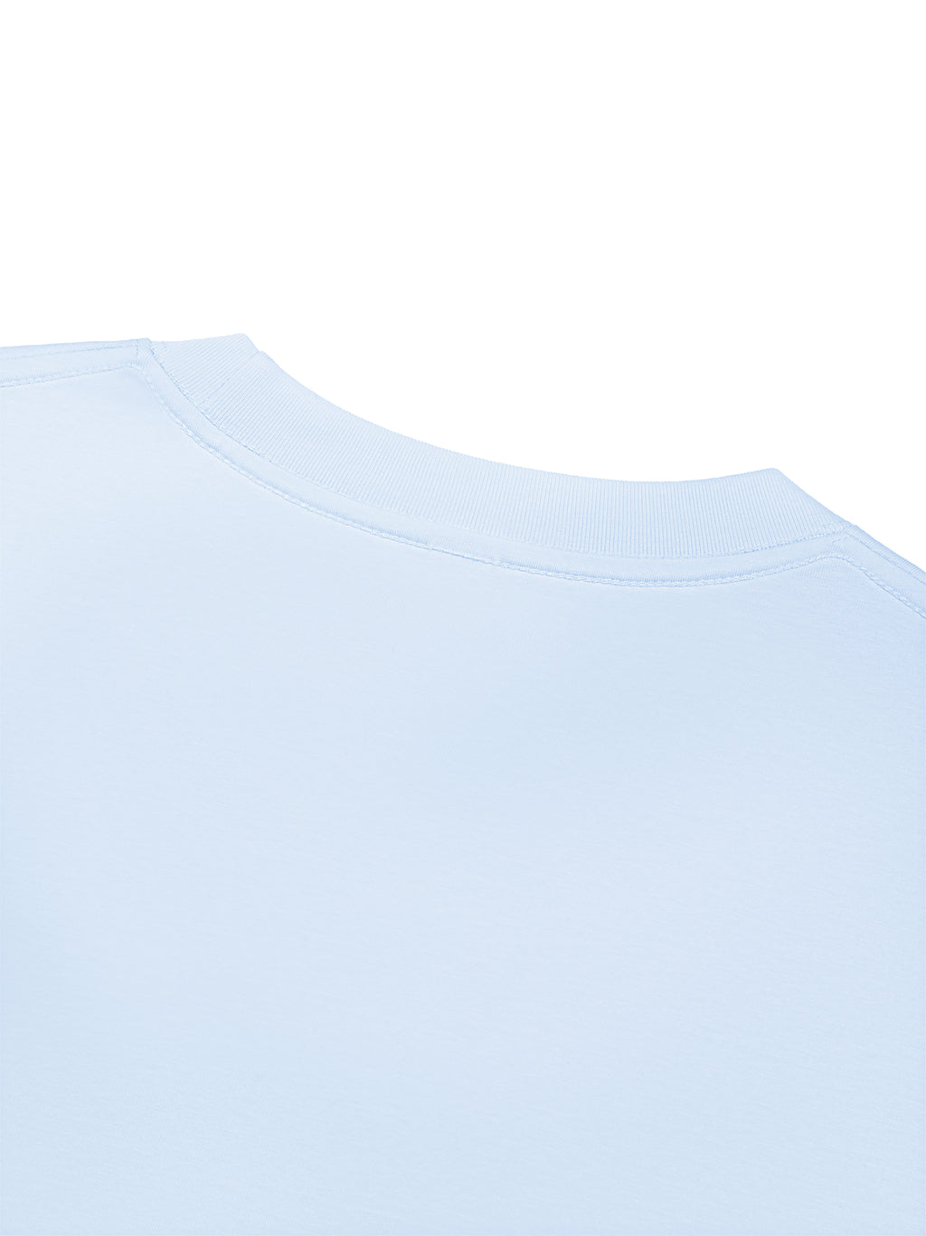 Off Script Unisex Heavyweight Sorona T-Shirt back neck detail