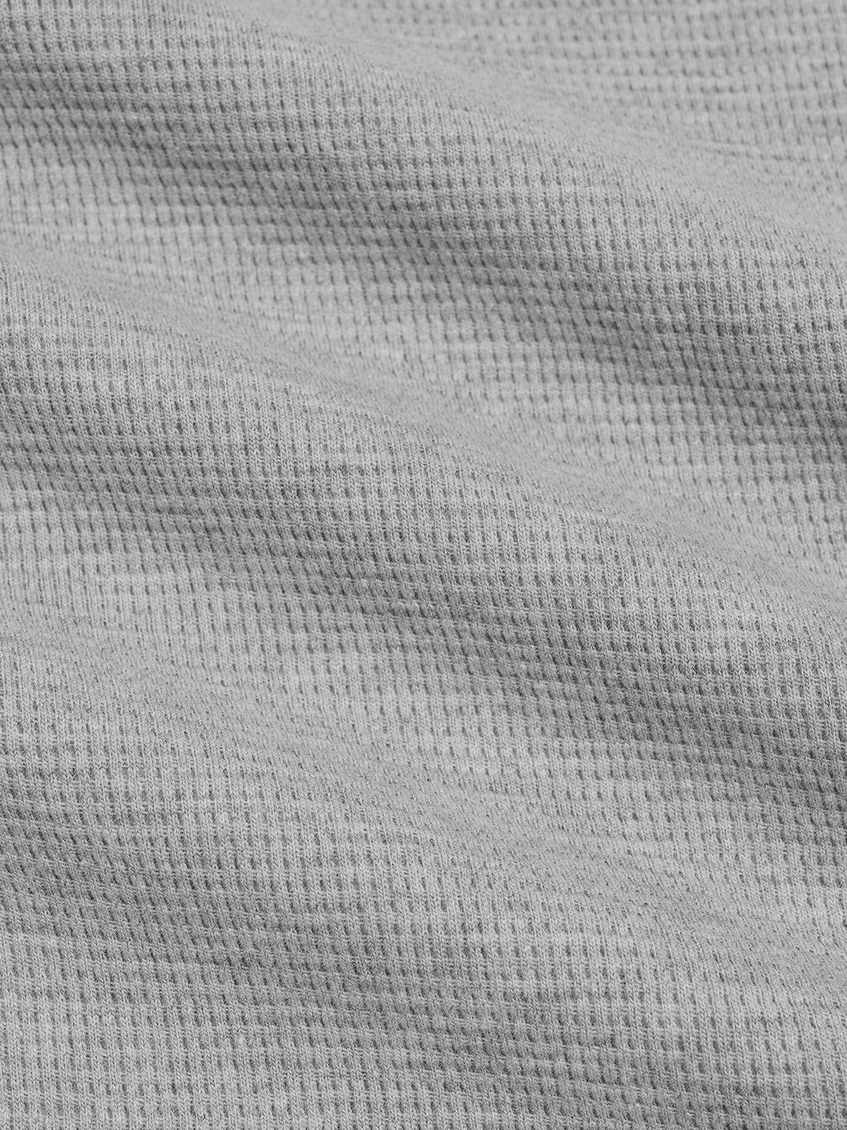 Off Script Unisex Color Block Waffle Boxy T-Shirt fabric close-up
