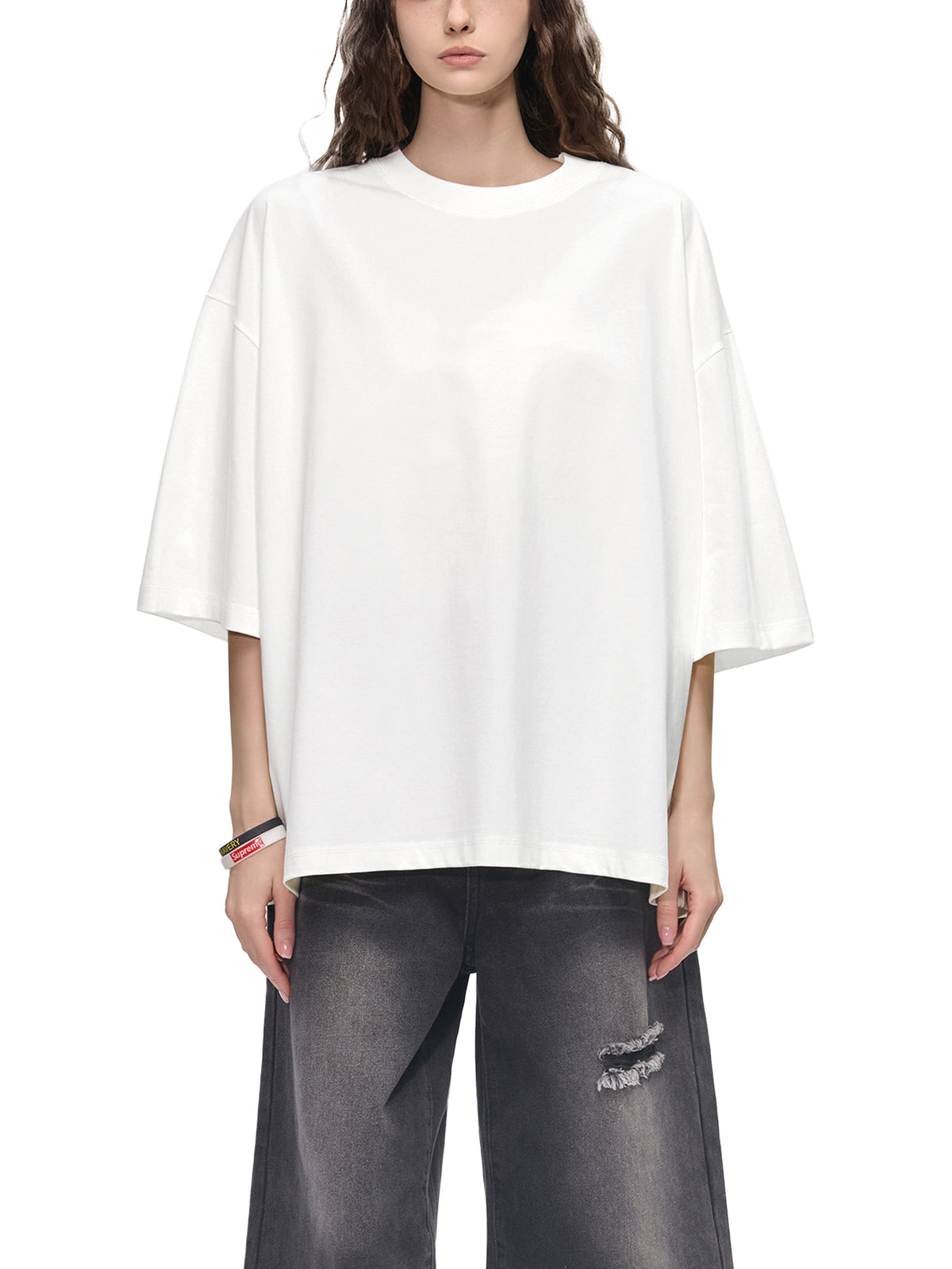 Oversized Drop Shoulder T-Shirt gallery image 8