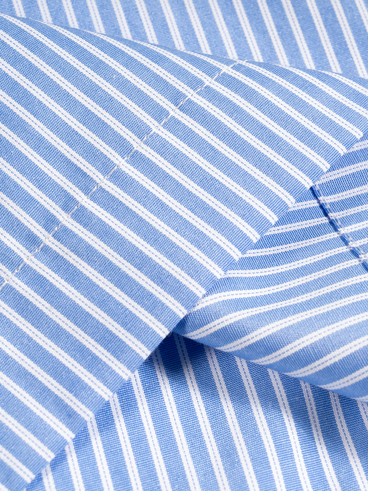 Oversized Vertical Stripe Boxy Shirt gallery image 5