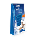 Pet and Me Blue Soft Silicone Curry Brush