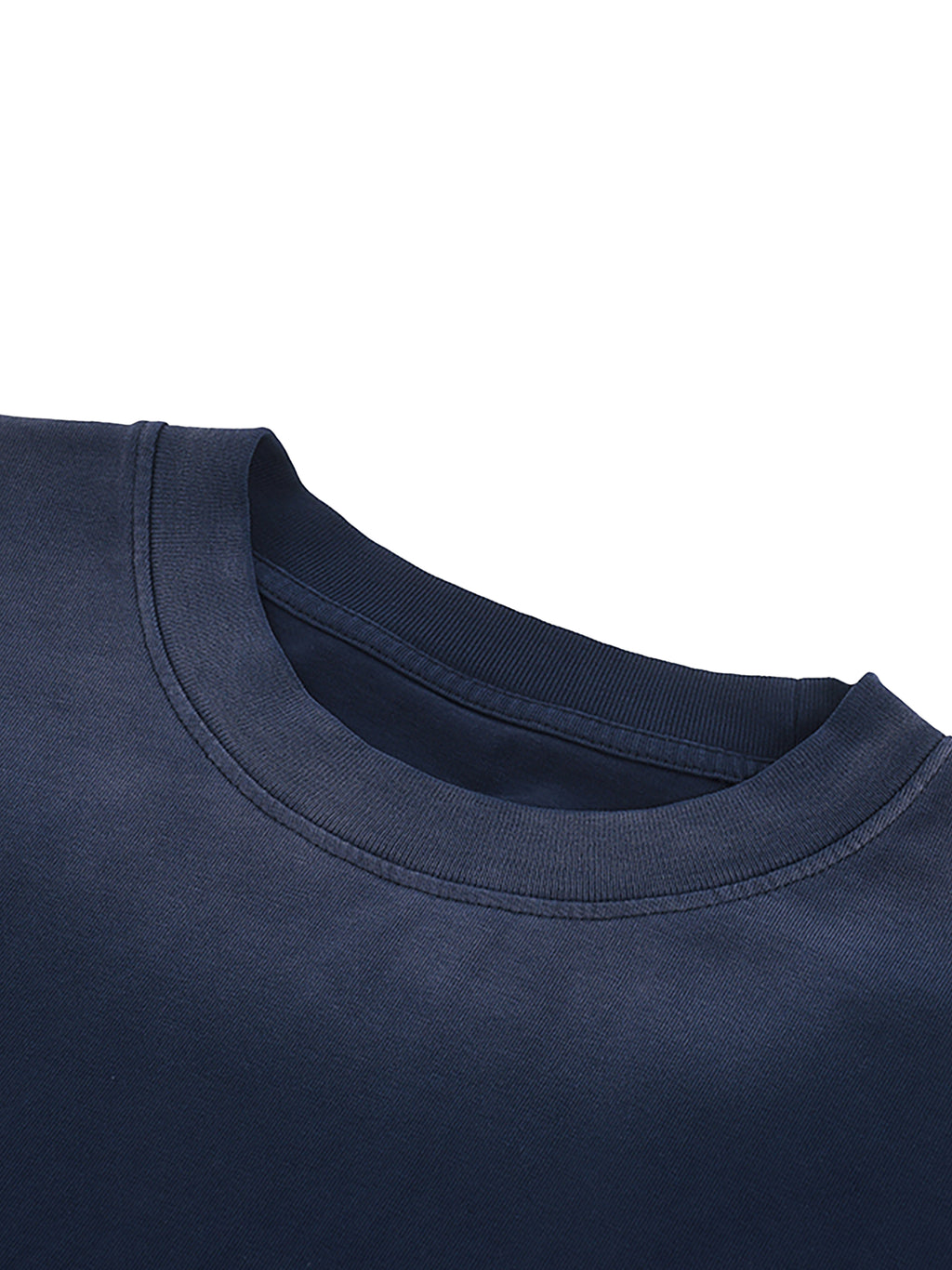 Petite Crew Neck Sunfade Edge T-Shirt gallery image 3