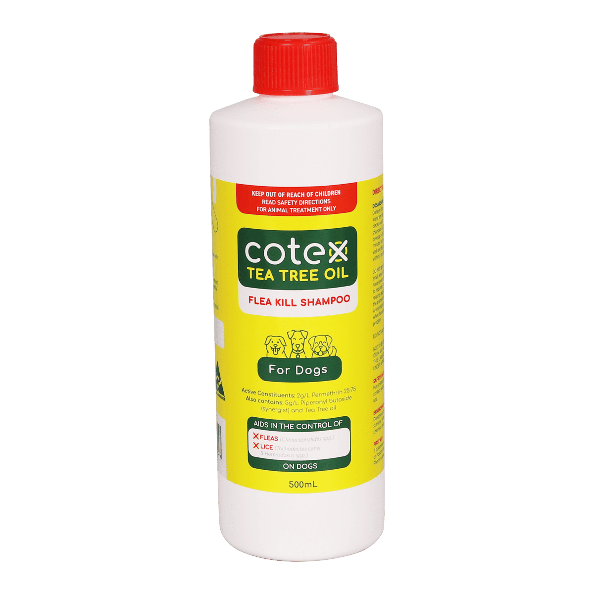 Petway Cotex Flea Kill Shampoo for Dogs
