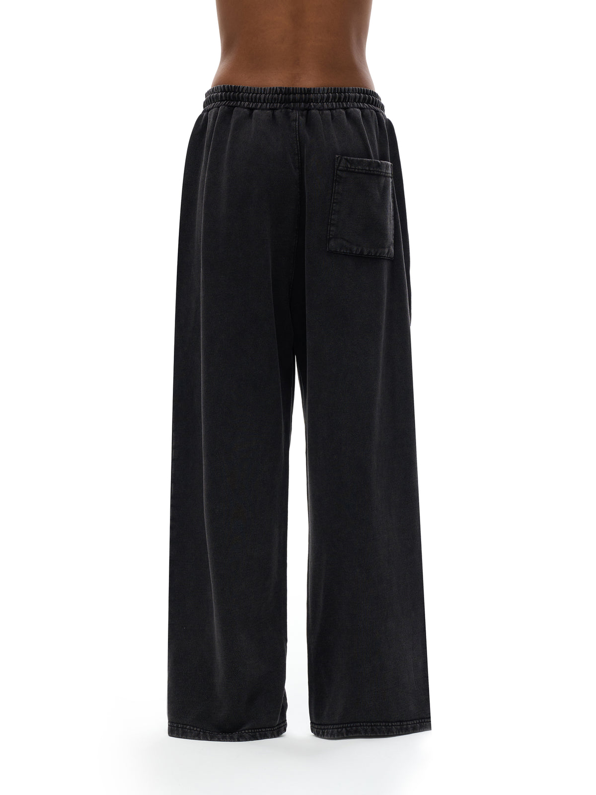 Unisex Snow-Washed Straight-Leg Pants gallery image