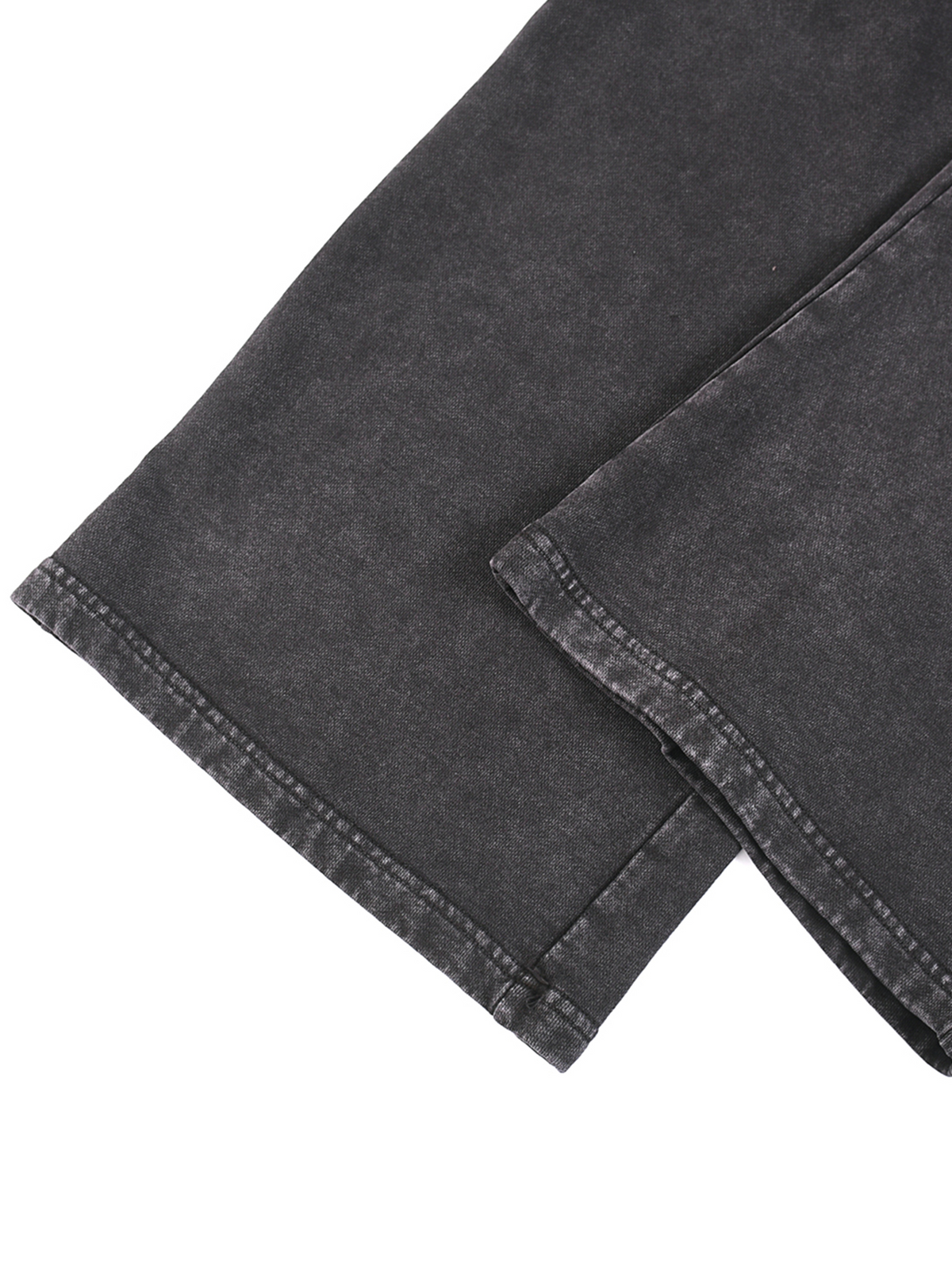 Unisex Snow-Washed Straight-Leg Pants gallery image