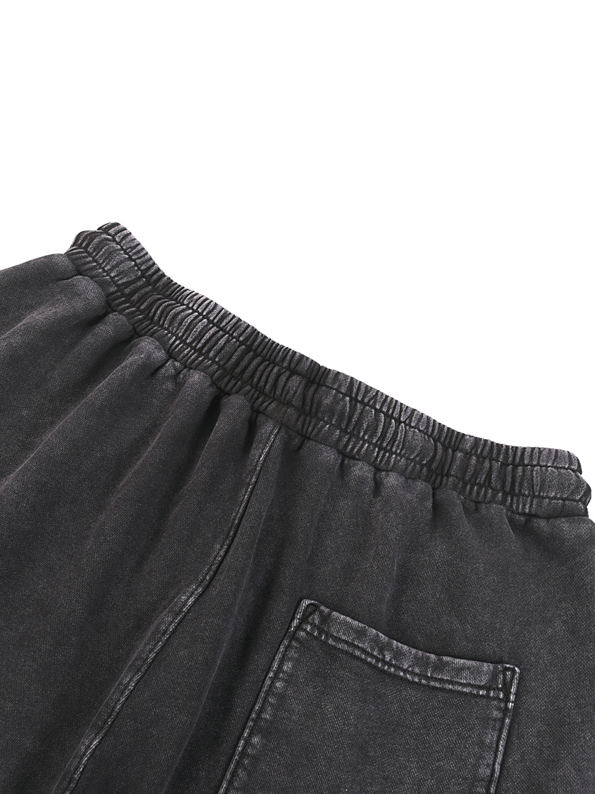 Unisex Snow-Washed Straight-Leg Pants gallery image