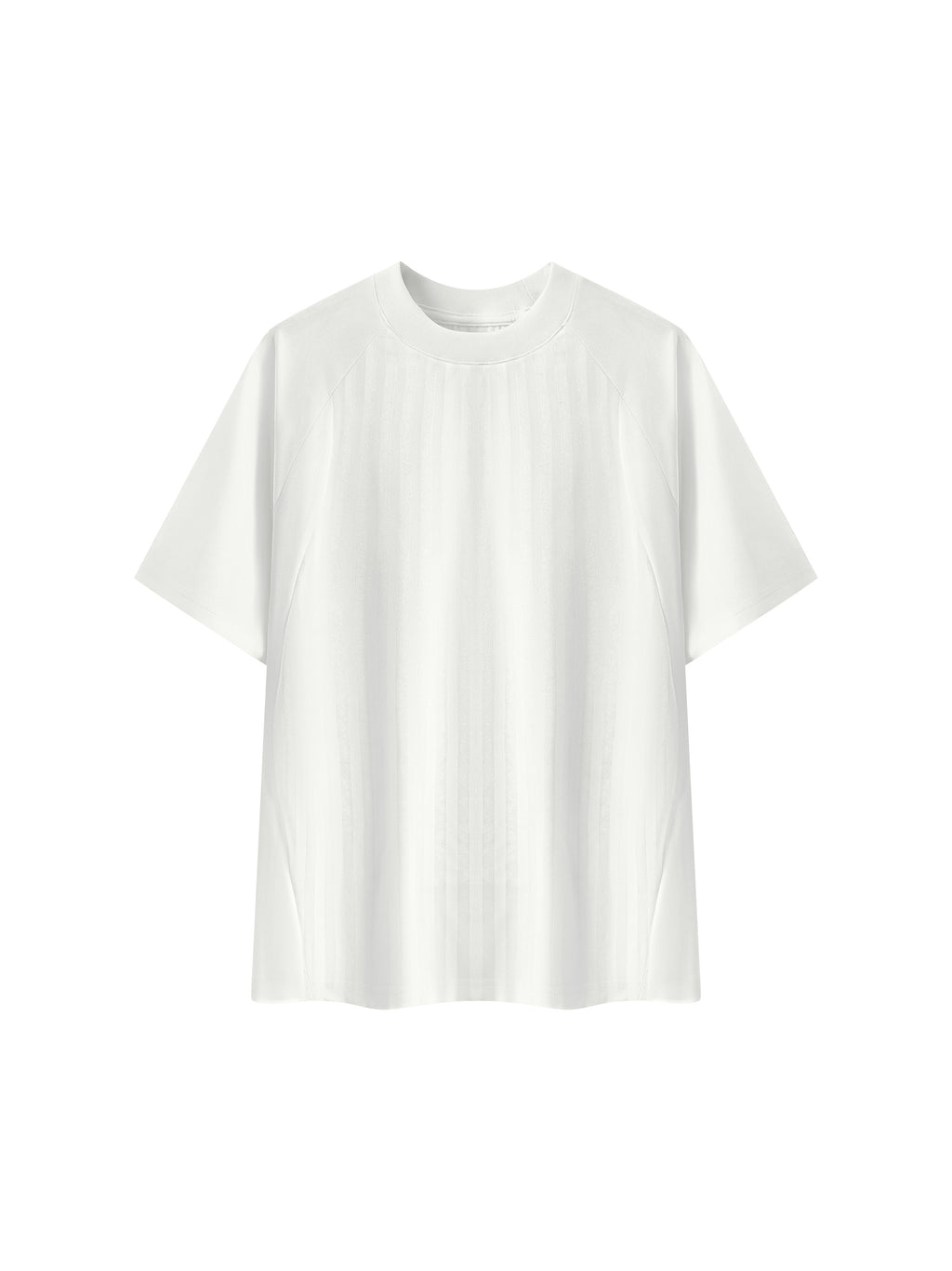 Unisex Striped Soccer Jersey white front view