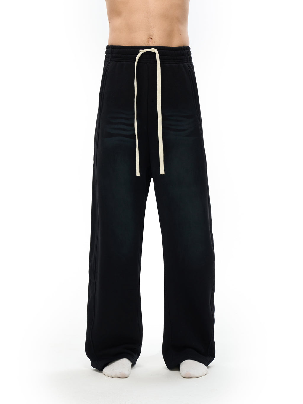 Unisex Sunfade Curved-Blade Fleece Sweatpants gallery image