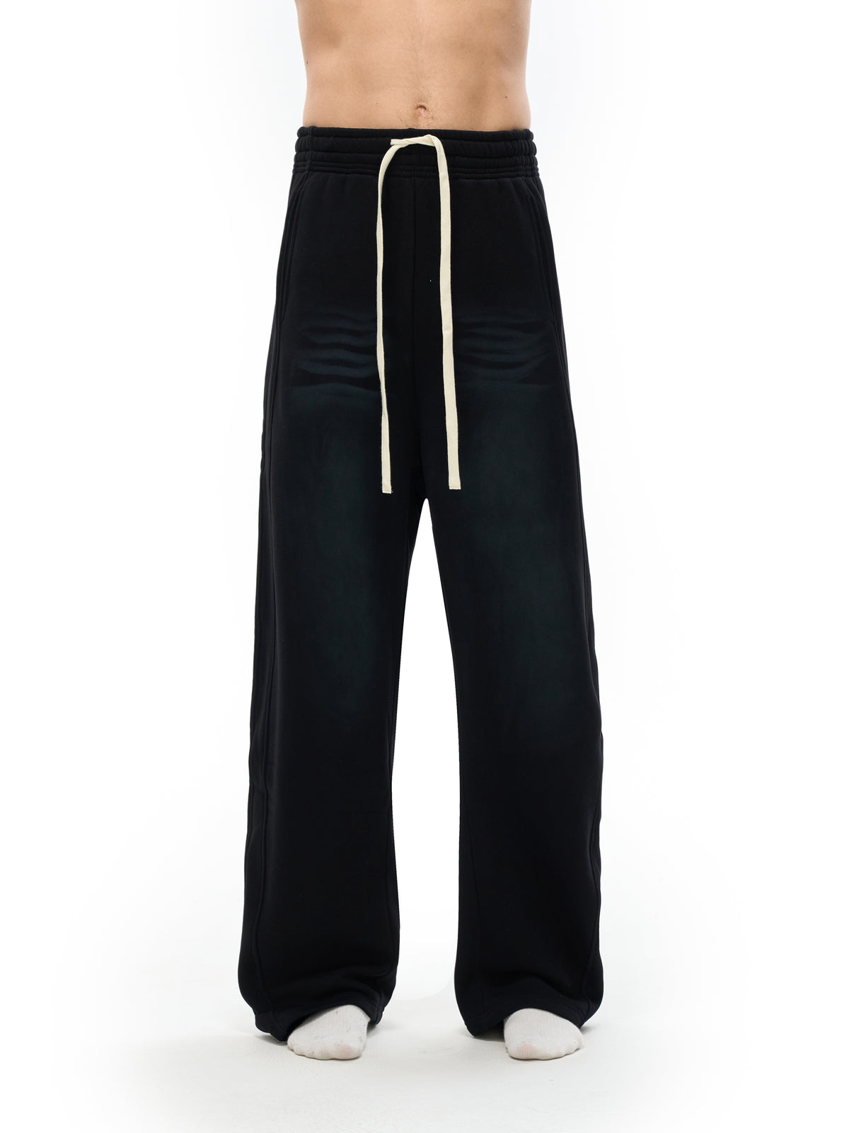 Unisex Sunfade Curved-Blade Fleece Sweatpants gallery image