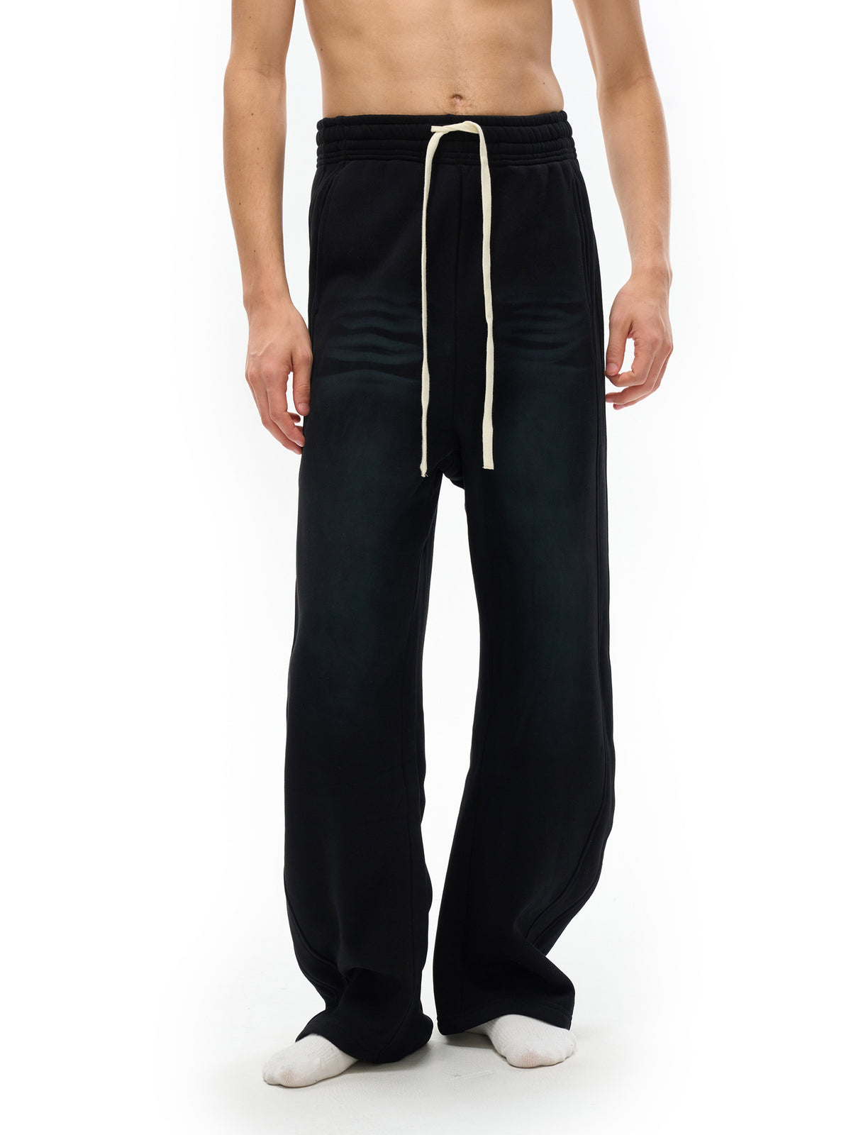 Unisex Sunfade Curved-Blade Fleece Sweatpants gallery image