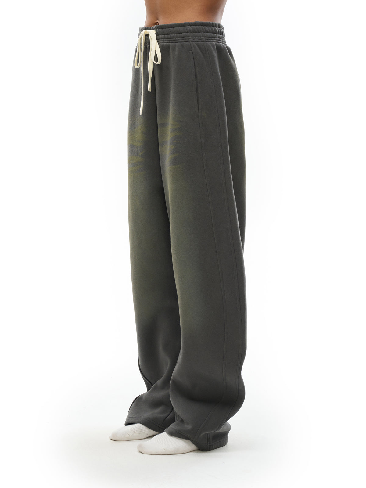 Unisex Sunfade Curved-Blade Fleece Sweatpants gallery image