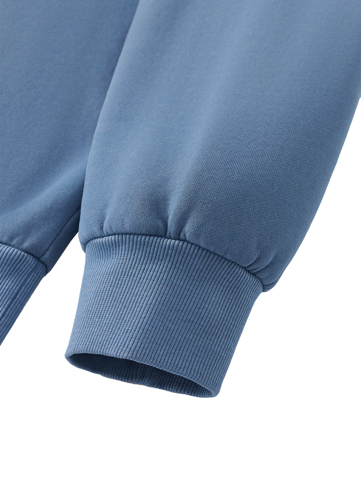 Unisex Vintage Wash Quarter-Zip Sweatshirt cuff detail