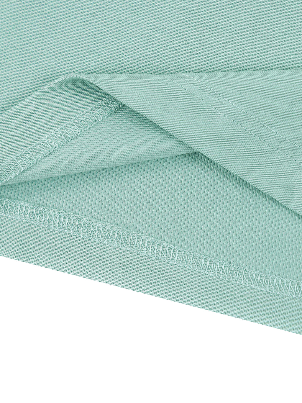 Off Script Regular Fit Crewneck T-Shirt - Mint Green detail view 3