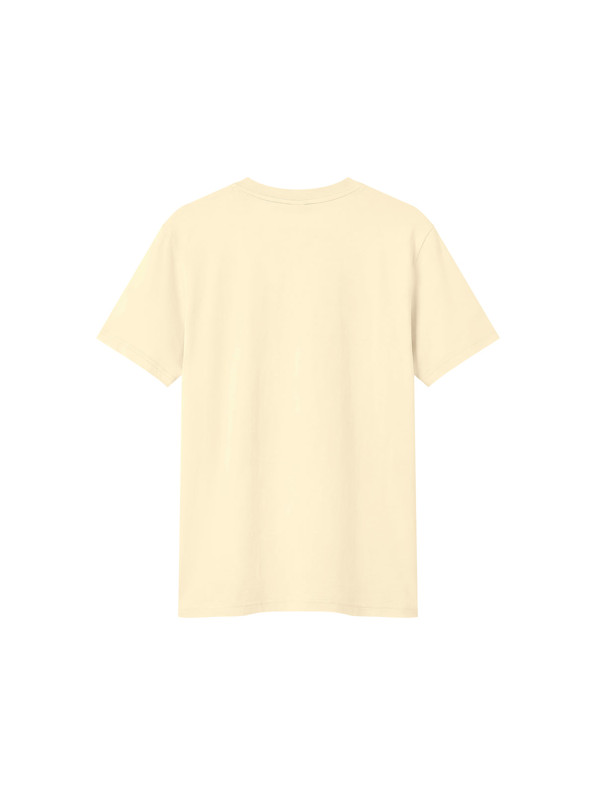 Off Script Sorona Crewneck T-Shirt - Apricot back view