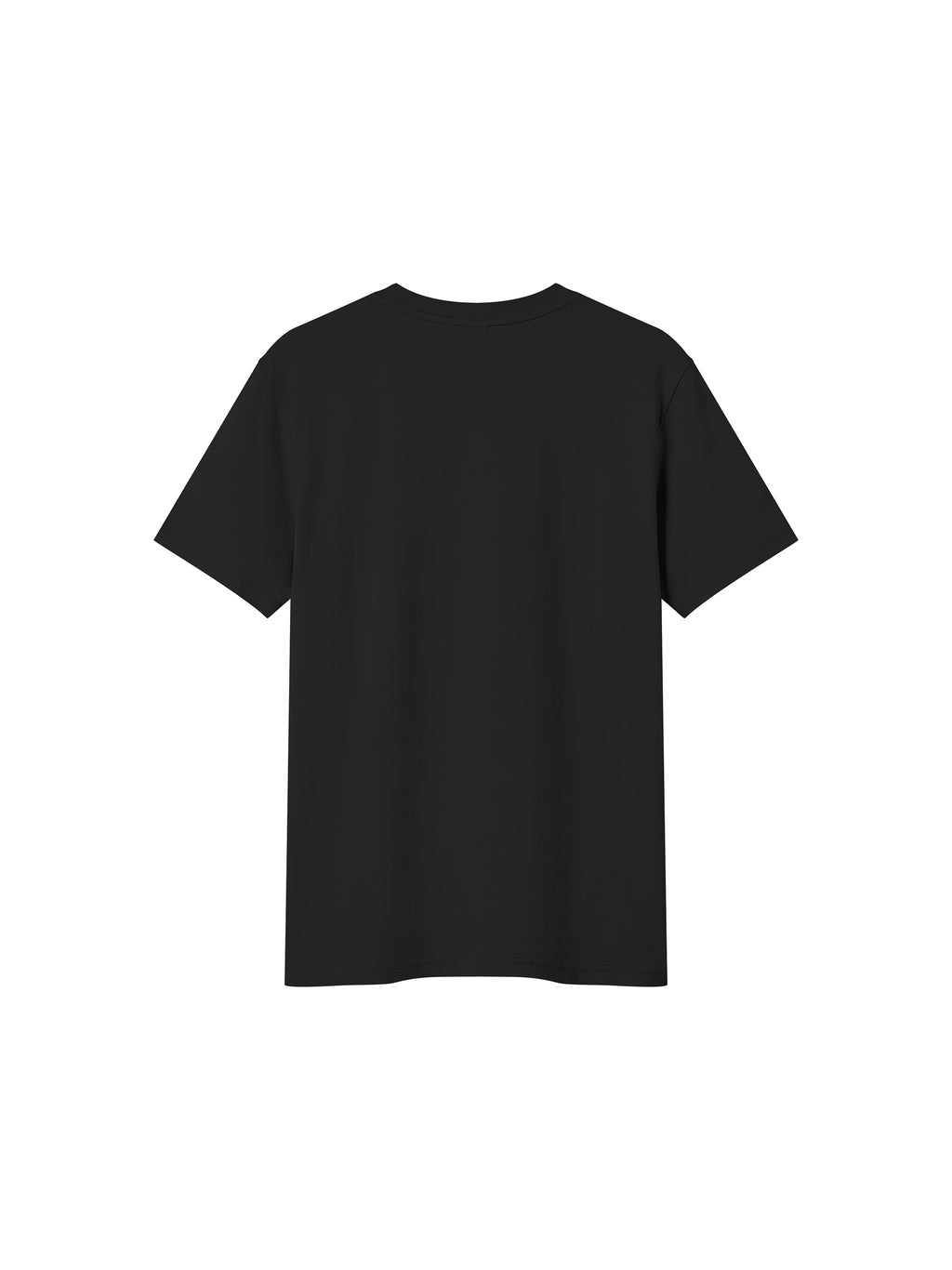 Off Script Sorona Crewneck T-Shirt - Black back view
