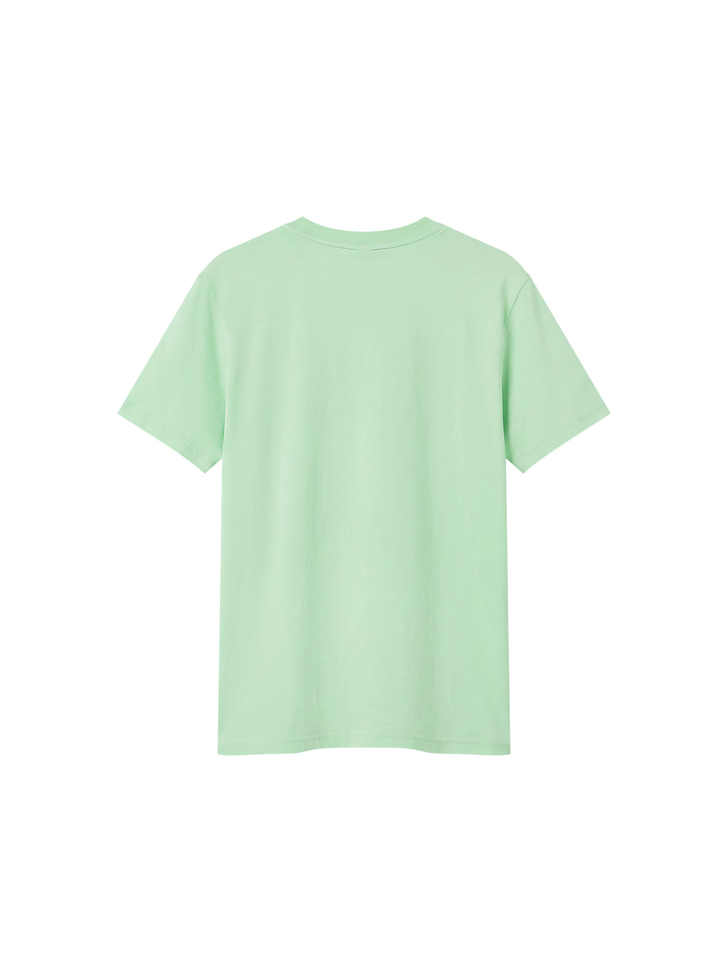Off Script Sorona Crewneck T-Shirt - Mint Green back view