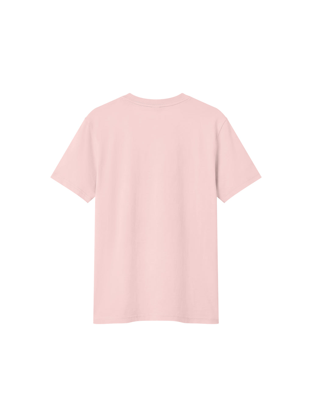 Off Script Sorona Crewneck T-Shirt - Pink back view