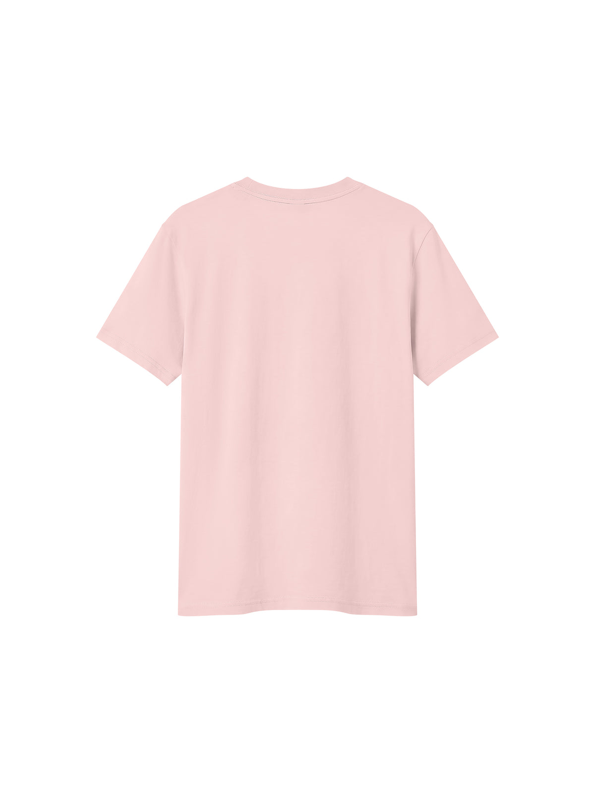 Off Script Sorona Crewneck T-Shirt - Pink back view
