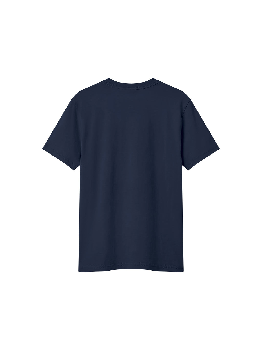 Off Script Sorona Crewneck T-Shirt - Navy Blue back view