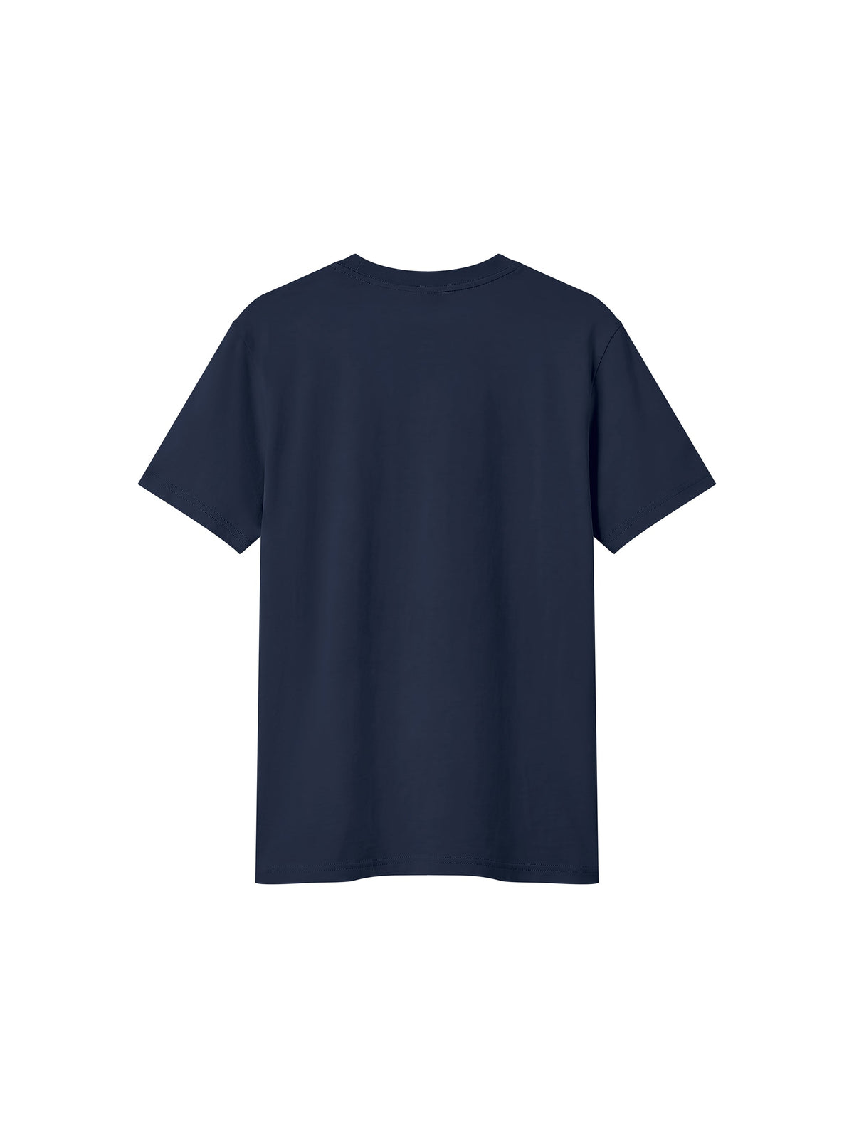 Off Script Sorona Crewneck T-Shirt - Navy Blue back view