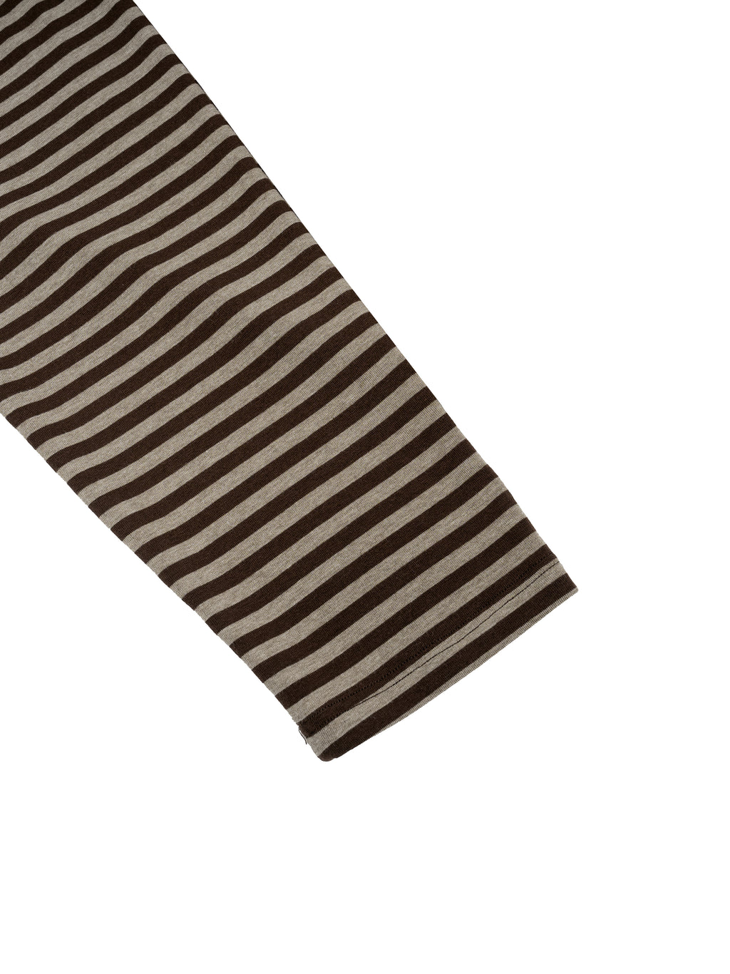 Unisex Striped Panel Boxy Long Sleeve T-Shirt – detail view 2
