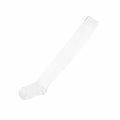 Cotton White Thigh High Socks Size 2-8 For Women