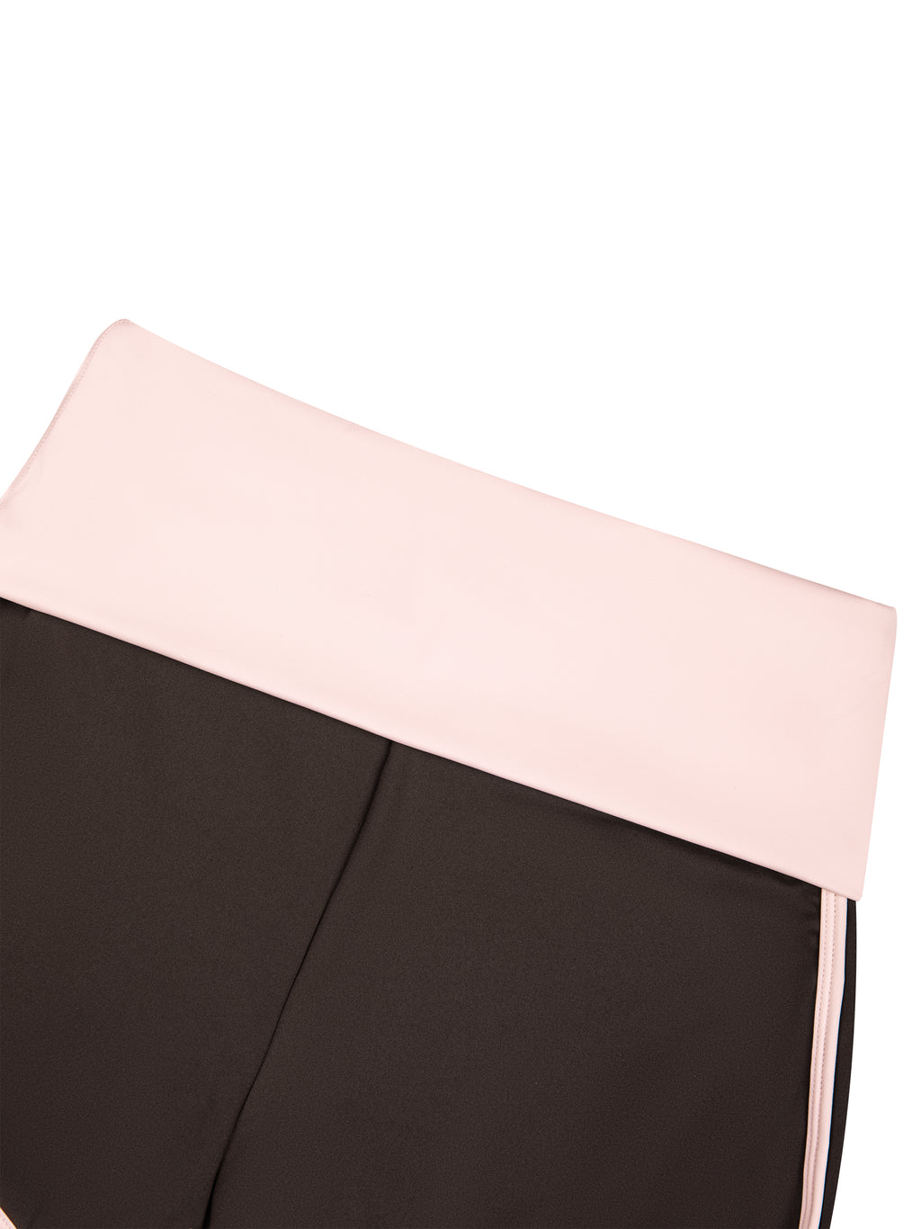 Women’s Colour-Block Yoga Shorts back waistband detail