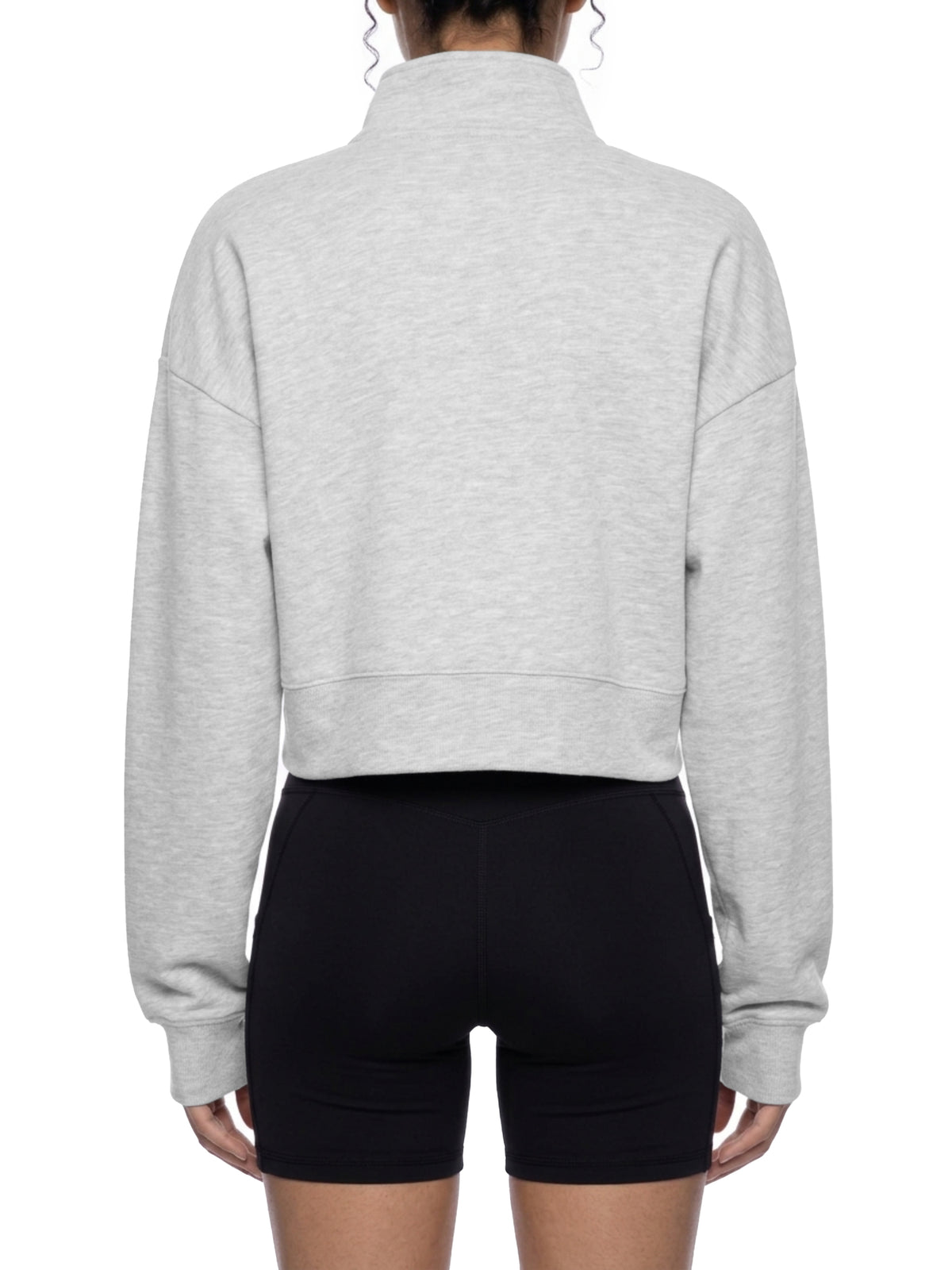 Women’s Cropped Quarter-Zip Sweatshirt