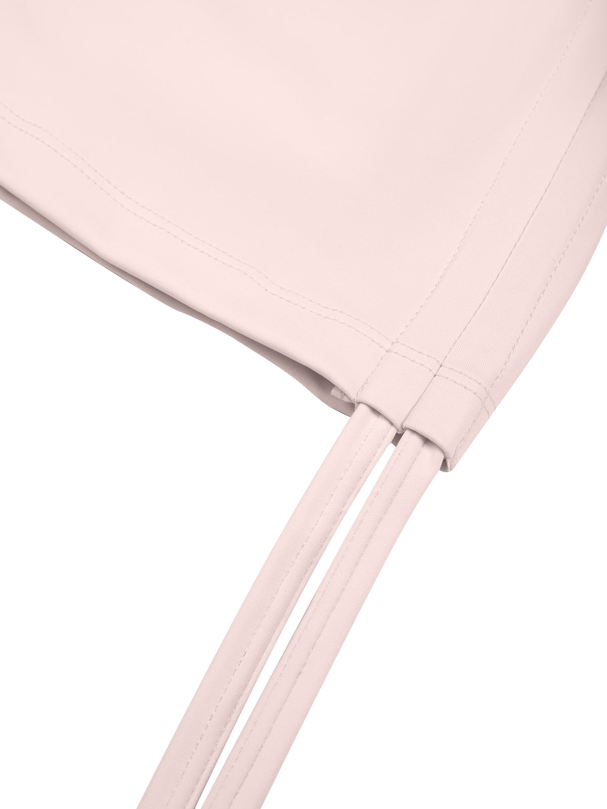 Women’s Drawstring A-Line Yoga Skort adjustable drawstring detail