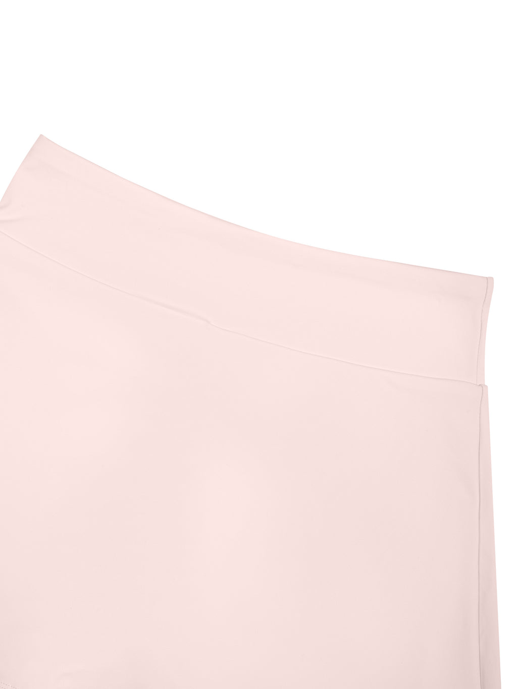 Women’s Drawstring A-Line Yoga Skort waistband seam detail