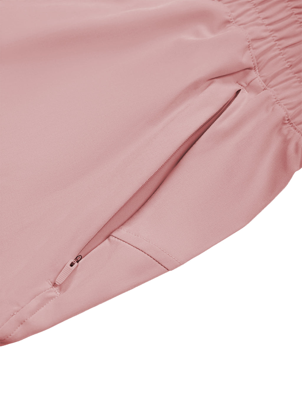 Women’s High-Waisted Wide-Leg Yoga Pants zip pocket detail